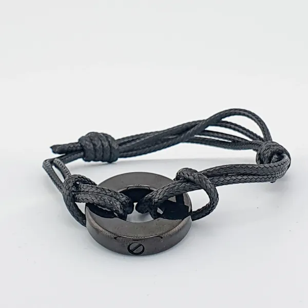 As armband - Cirkel Van Leven - Zwart