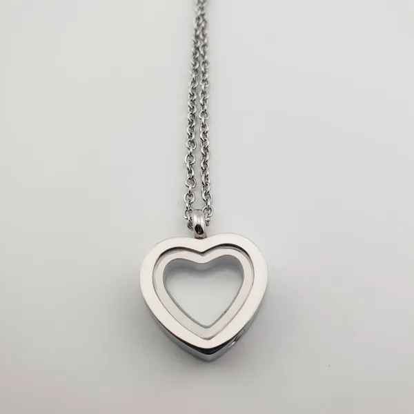 RVS Ashanger – Hart met Glazen Venster - Gedenksieraad