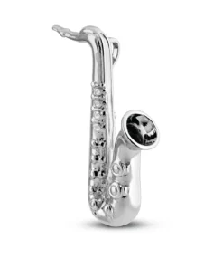 Assieraden Specialist - Ashanger Saxofoon - Muzikaal Design - 925 Sterling Zilver