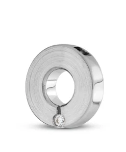 Assieraden Specialist - Ronde Ashanger - 925 Sterling Zilver - Modern Design